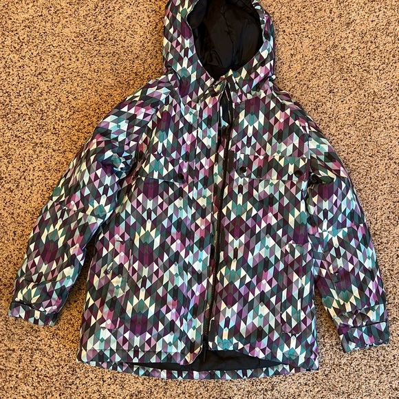 686 Athena ski jacket YL girls - Picture 2 of 4